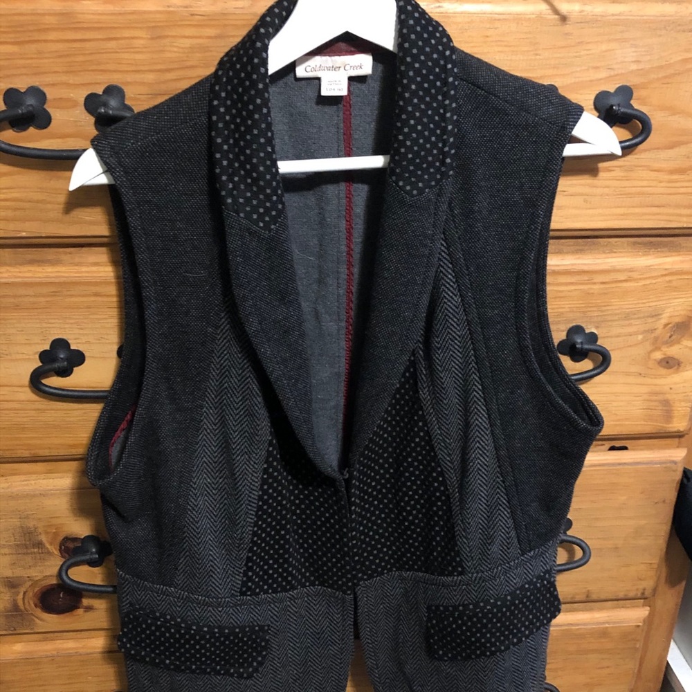 Coldwater creek vest size  L(14-16)